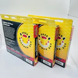 Lot of 3x Pokemon TCG Pokemon Day 2026 Collection Boxes | New Factory Sealed - Image 4
