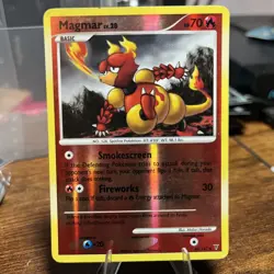 Pokemon tcg Magmar 65/147 Supreme Victors Reverse Holo 2009 rare - Image 2