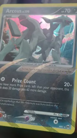 Arceus, Holofoil Arceus AR1 - NM - Image 4