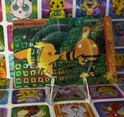 Pokemon Holo Vintage Pocket Monsters Vending Prism Sticker Nintendo collections - Image 3