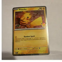 Pokemon TCG Pikachu 051/162 Temporal Forces Reverse Holo 70 HP 2024 - Image 1