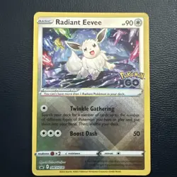 RADIANT EEVEE SWSH230 HOLO P SWORD & SHIELD PROMO POKEMON NM - Image 1