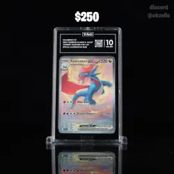 2025 Pokemon SV Journey Together 187/159 Salamence EX SIR TAG 10 - Image 1