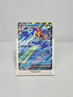 Quaquaval ex 052/193 Double Rare Holo Paldea Evolved Pokemon - Image 1
