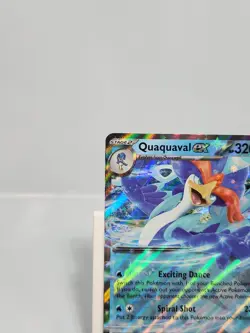 Quaquaval ex 052/193 Double Rare Holo Paldea Evolved Pokemon - Image 2