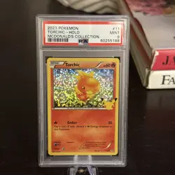 2021 POKEMON MCDONALD'S COLLECTION #11/25 TORCHIC HOLO - PSA 9 - Image 1