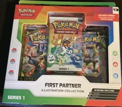 Pokemon TCG First Partner Illustration Collection Series 1 New Sealed - Image 1
