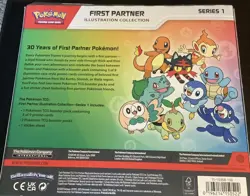 Pokemon TCG First Partner Illustration Collection Series 1 New Sealed - Image 3
