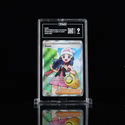 Dawn Ultra Rare 118/094 Pokemon Me02: Phantasmal Flames TAG 9 Mint - Image 1