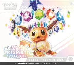 Pokemon Prismatic Evolutions Elite Trainer Box Lot of 2 Sealed (Preorder) - Image 1
