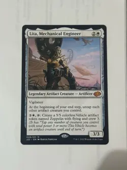 Lita, Mechanical Engineer #6 Jumpstart 2022 Magic: The Gathering NM Condition - Image 1