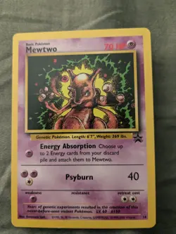 Pokemon Mewtwo TCG Black Star Promos 14 MINT - Image 1