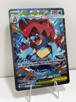 Mega Feraligatr EX SIR 274/217 Ascended Heros PACK FRESH MINT - Image 2