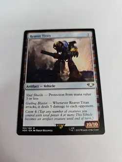 MTG x Warhammer 40k #163 Reaver Titan LP - Image 1