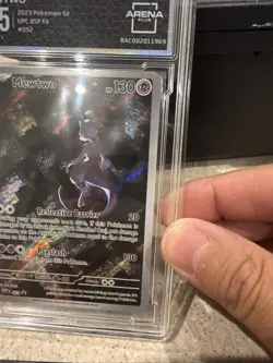 2023 Pokemon SV Black Star Promos Mewtwo #052 - Image 3