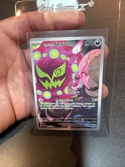 Pokemon 2026 Ascended Heros Cynthia’s Spiritomb #244/217 Illustration Rare NM - Image 1