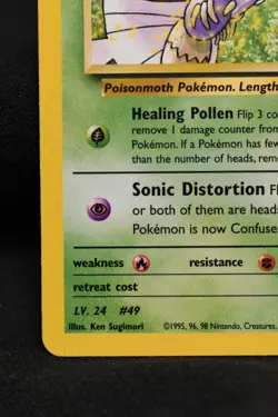 Sabrina's Venomoth 34/132 MP Gym Heroes Regular Rare Unlimited Pokemon TCG - Image 5