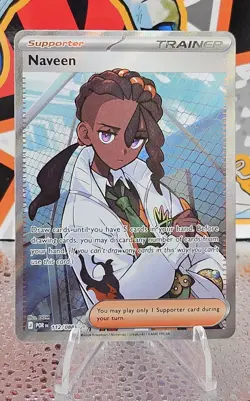 Pokemon TCG Naveen 112/088 Perfect Order Full Art Ultra Rare Trainer NM - Image 1