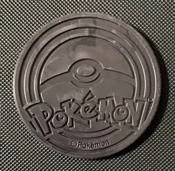 Pokemon Prismatic Evolutions Tin JUMBO Glitter Eevee Coin Purple (Espeon) - Image 2