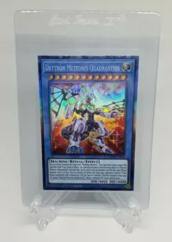 Drytron Meteonis Quadrantids - Collector's Rare 1st Edition GEIM-EN030 NM YuGiOh - Image 1
