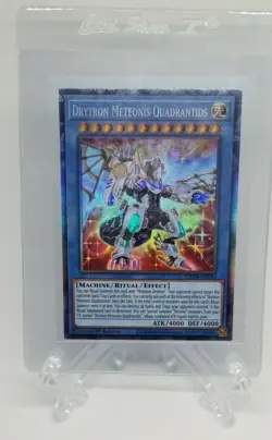 Drytron Meteonis Quadrantids - Collector's Rare 1st Edition GEIM-EN030 NM YuGiOh - Image 2