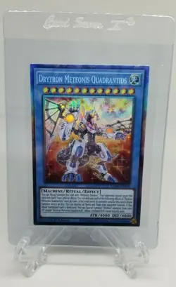 Drytron Meteonis Quadrantids - Collector's Rare 1st Edition GEIM-EN030 NM YuGiOh - Image 4