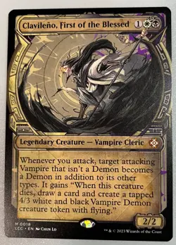 MTG Clavileno, First of the Blessed (Showcase) Commander -The Lost Caverns Magic - Image 1