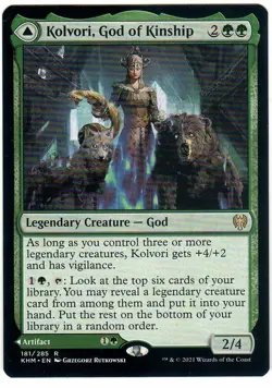 MTG - Kaldheim Lot of Green Singles (Lot of 50) New (World Tree, Kolvori, etc.) - Image 4