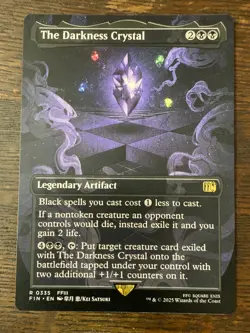 MtG - The Darkness Crystal - 0335 - Final Fantasy - Artifact - Borderless - Image 1