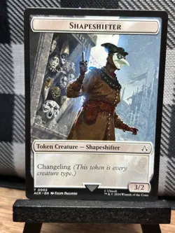 MTG TCG: Shapeshift 2, (Token) Assassin's Creed - Image 1