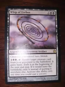 Whip of Erebos Theros Regular (LP) Rare` - Image 1