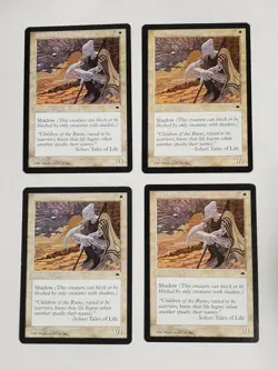 MTG Playset 4x Soltari Foot Soldier (Tempest/White/C) - BGM - Image 1