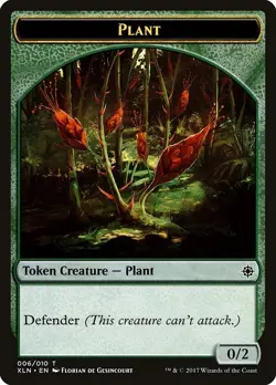 [3x] Plant - Token TXLN NM MTG - Image 1