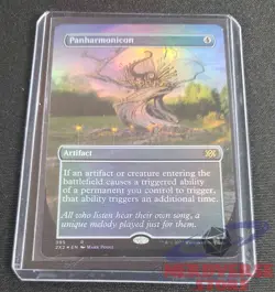Panharmonicon #395 Borderless Foil MtG Double Masters 2022 R - Image 1