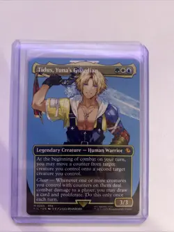 Tidus, Yuna's Guardian (Borderless) Commander: Final Fantasy Regular NM - Image 1
