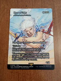 2025 Hero of Light - Adeline, Resplendent Cathar (Showcase) Final Fantasy - MINT - Image 1