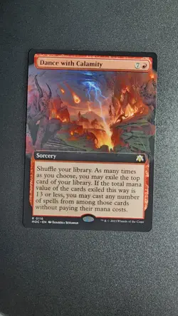 Dance with Calamity (Extended Art) Commander: March of the Machine Regular - Image 1