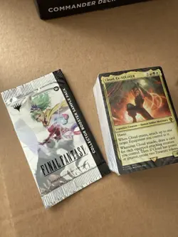 MTG Magic The Gathering Final Fantasy Commander Deck Limit Break BOX opened - Image 2