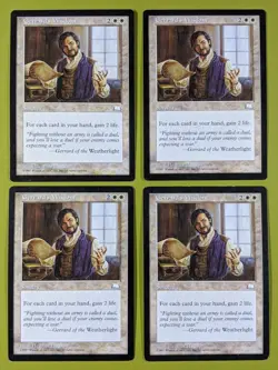 Gerrard's Wisdom x4 Weatherlight 4x Playset Magic the Gathering MTG - Image 1