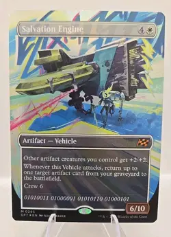 Salvation Engine (Borderless) MTG Aetherdrift Foil - Image 1
