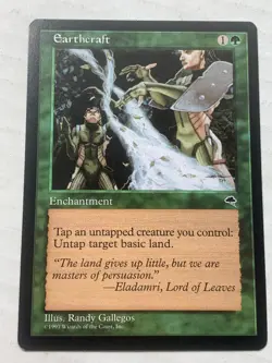 Earthcraft - Tempest - Magic the Gathering MTG NICE - Image 1