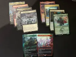 MTG Tarkir Dragonstorm Lot Rare/Mythic Foil, Borderless, Extended Art, Showcase - Image 3