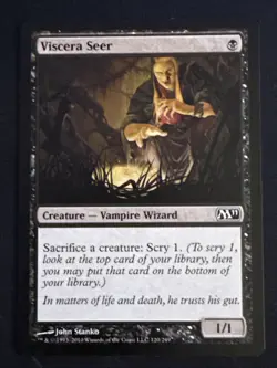 1x Viscera Seer (120) Core Set 2011 M11 LP MTG Magic the Gathering x1 MKE - Image 1