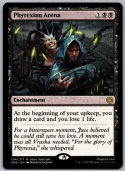 Phyrexian Arena R Phyrexia: All Will Be One 104 LP - Image 1