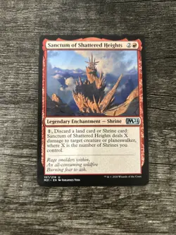 MTG 1x Sanctum of Shattered Heights x1 LP Core Set 2021 - Image 1