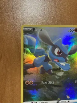 Pokemon TCG Riolu GG26/GG70 Crown Zenith Galarian Gallery Holo Fast Shipping NM - Image 5