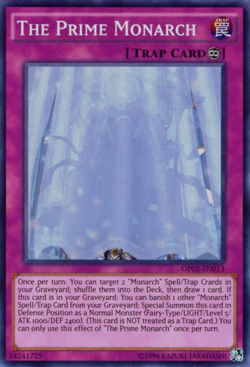 The Prime Monarch - OP02-EN013 - Super Rare - Yugioh - Image 1