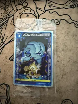 Shadow Milk Cookie P-063 ENGLISH Cookie Run Braverse TCG Official Promo Card NM - Image 3