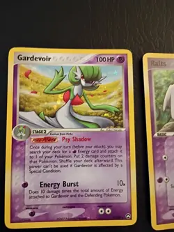 Gardevoir Power Keepers Holo W/ Ralts Reverse Holo Pokemon Card NM - Image 2