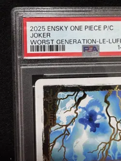 PSA 10 Ensky One Piece Joker Luffy Worst Generation Card 2025 GEM MT - Image 4